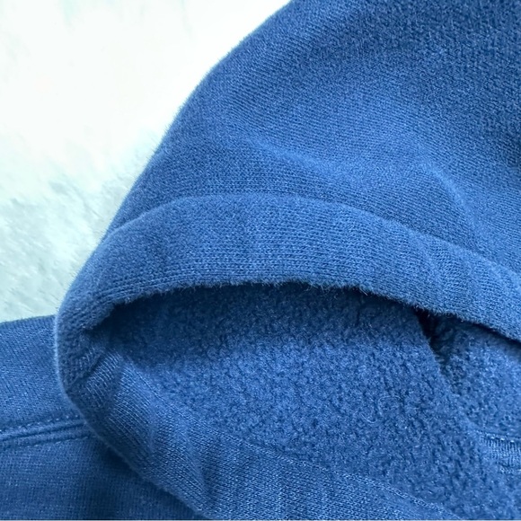 360 Kids Monster Sweatshirt Blue & Yellow Zippered Mouth Size 6 - Picture 6 of 16